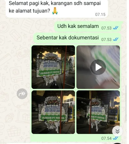 Pengiriman Papan Bunga Selamat Sudimara Selatan