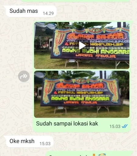 Pengiriman Papan Bunga Sudimara Selatan