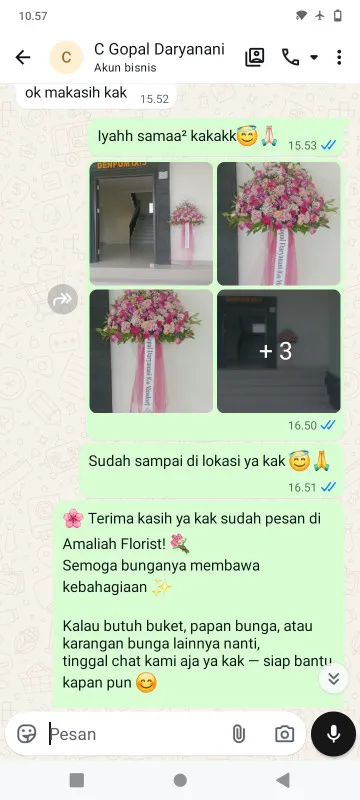Pengiriman Karangan Bunga Sudimara Selatan