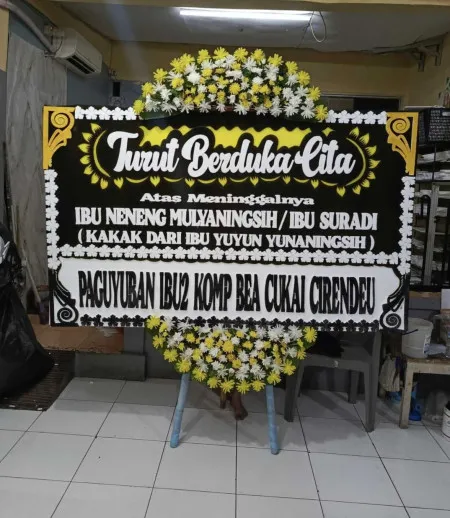 Papan Bunga Duka Sudimara Selatan