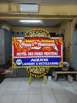 Papan Bunga di Sudimara Selatan