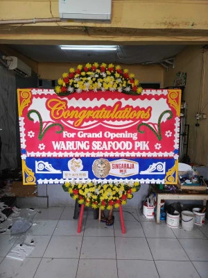 Papan Bunga di Sudimara Selatan